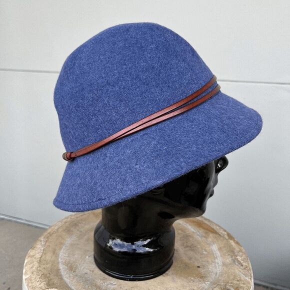 Filippo Catarzi Wool Felt Bucket Hat with Leather Band | Made in Italy O/S - Picture 7 of 7